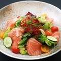 料理メニュー写真&nbsp;糸島野菜の海鮮志まづサラダ