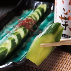 きゅうりの一本漬け