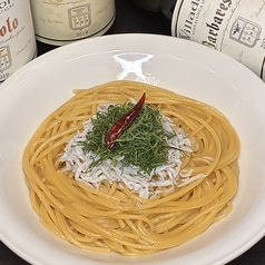 しらすと大葉の和風ペペロンチーノ