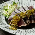 料理メニュー写真&nbsp;カツオのたたき自家製青唐ポン酢
