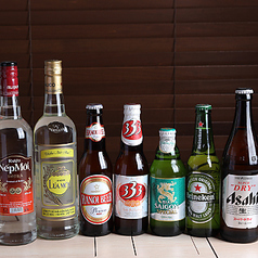 ベトナム瓶ビール全3種◎飲み放題単品プランもご用意