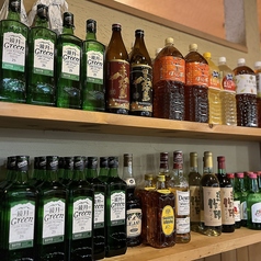 定番のお酒、種類豊富にそろえています！