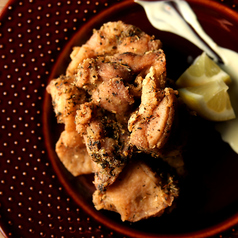 昆布〆鶏モモ肉のあっさりハーブザンギ