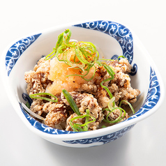 コリコリ砂肝のさっぱりポン酢和え