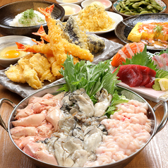 寿司と天ぷら ニューツルマツのコース写真