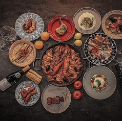 ROOF TOP De Espana El Loco ルーフトップ デ エスパーニャ エル ロコのコース写真