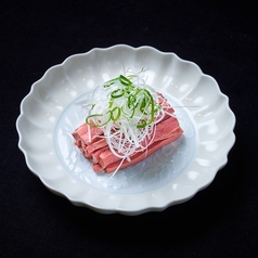 和牛炙りハツ刺し 香味甘口醤油(数量限定)