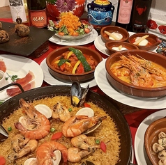 タパス&パエリア MAR マールのコース写真