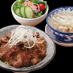牛たん丼定食