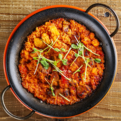 【パエリア】ポークコンフィ×キノコ