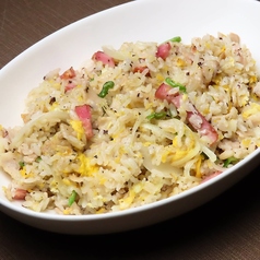 肉みそチャーハン/豚肉と梅肉のチャーハン