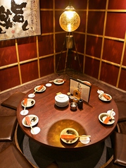 円卓あります！皆でテーブルを囲める