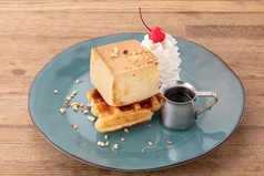 クロッフルオンザプリン