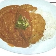 カツカレーライスセット