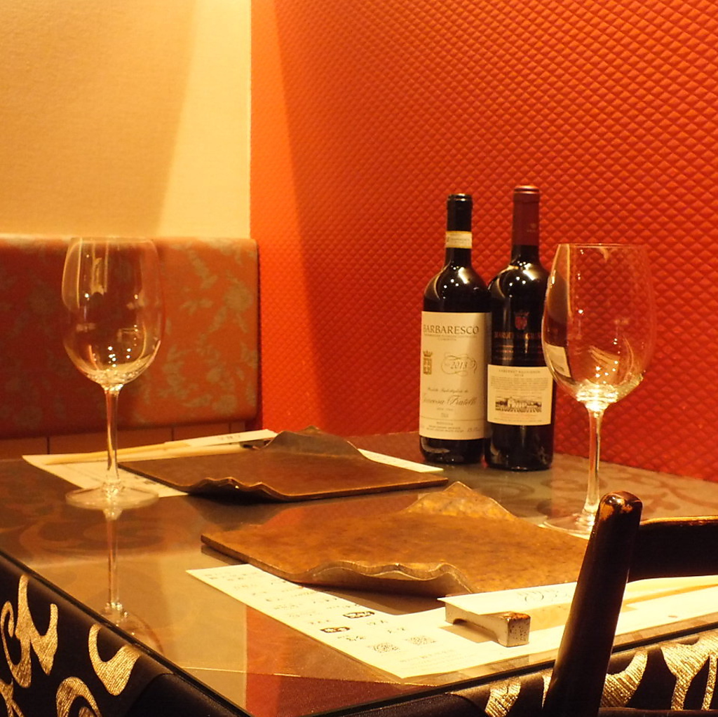 神戸牛に会ったワインやお酒をスタッフがご用意