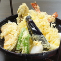 料理メニュー写真 季節の天ぷら盛り合わせ