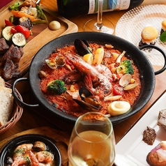 スペインバル La Cazuela roja グランフロント大阪のコース写真