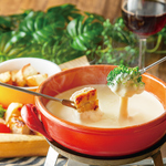 【定番】大人気のチーズフォンデュはお好きな具材を追加オーダー可♪皆で楽しくお召し上がり下さい！