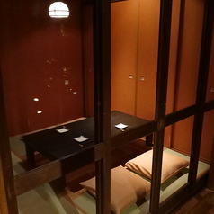4名様でのご利用に最適のお座敷席。