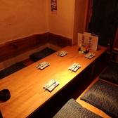 半個室の掘り炬燵席ご用意しております！様々な利用シーンでお楽しみいただけます！