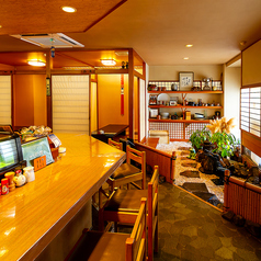 《お1人様でも気兼ねなくご利用いただけるカウンター席です◎》