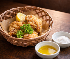 若鶏の唐揚げ ～岩塩とトリュフオイル添え～