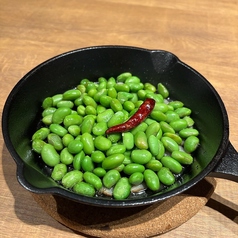 枝豆ペペロンチーノ