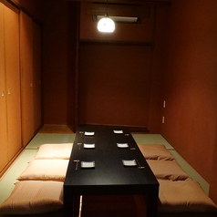 6名様でのご利用に最適なお座敷席。