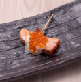 料理メニュー写真&nbsp;いくらとサーモンの親子串
