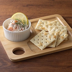 スモークサーモンのクリームチーズ和え