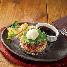 ハンバーグステーキ　和風おろしソース