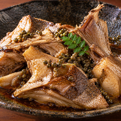 ◆魚のあらの山椒煮(花山椒使用)