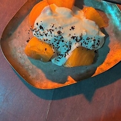富有柿の白和え
