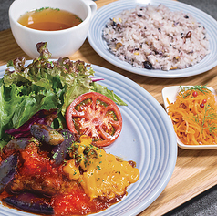 贅沢トマトソースの粗挽きハンバーグ(ミールセット)