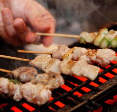 【宮崎県霧島鶏をこだわりの電気焼きで】