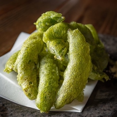 スナップエンドウのフリット