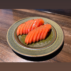 トマトスライス～オリーブオイルとハーブソルト～