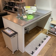 調理器具付きキッチン完備