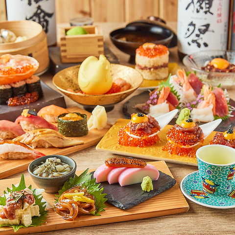 厳選された食材を使用！寿司や牡蠣をつまんで呑める寿司居酒屋！