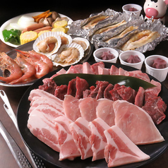 愛知牧場 バーベキューガーデンのコース写真