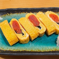 濃いたまごの明太子出し巻き