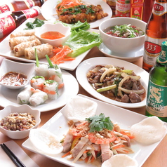 ベトナム料理 LONG DINH RESTAURANT ロンディン レストラン 難波店のコース写真