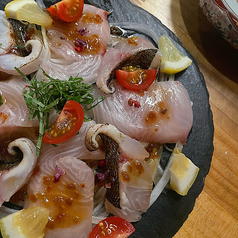 鮮魚のカルパッチョ