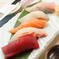 料理メニュー写真&nbsp;当日入荷5種盛り寿司