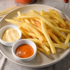 フライドポテト　２種のソース