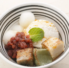 焼生麩のパフェ