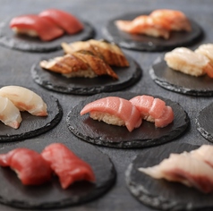 生産者直営 海鮮居酒屋 Rikusui 寿司 天ぷら 刺身のコース写真