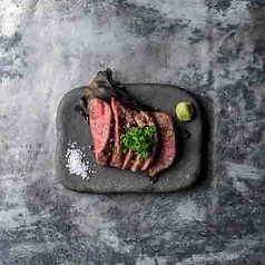 黒毛　赤身　昆布締め岩塩