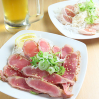 お酒のアテには外せない！肉刺し各種★