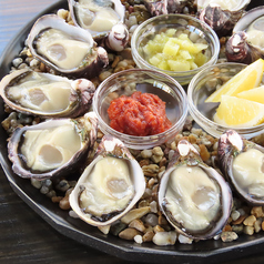 牡蠣と日本酒の写真2
